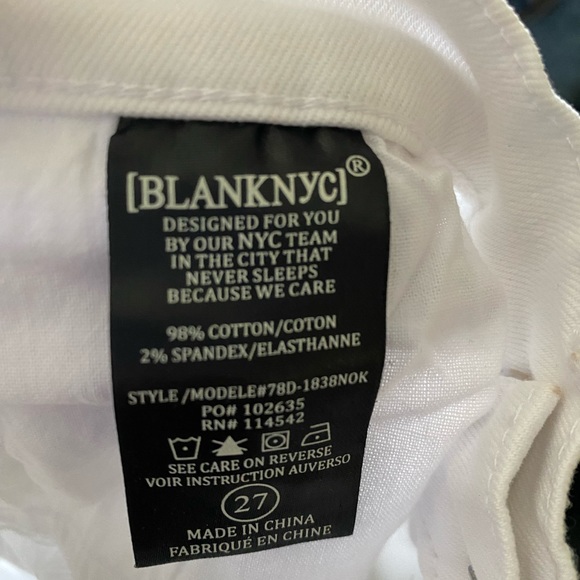 BLANKNYC white crop girlfriend jean - Picture 15 of 15